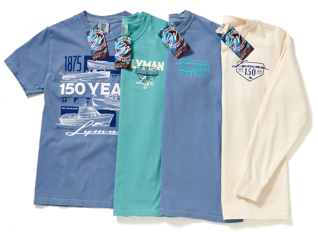 GV ART + DESIGN Collaboration 150th Limited Edition 1875-2025 Tees