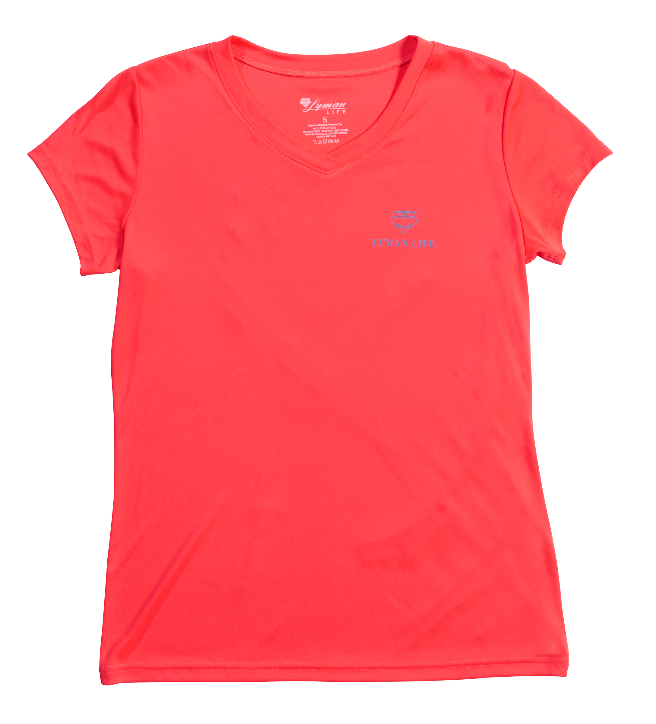 Florboom Women's Plus Size Tunics – V-Neck Short Sleeve High-Low T-Shirt, Red, Size 5X