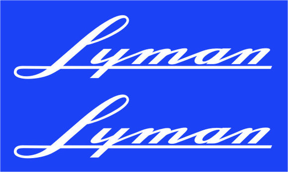 Lyman Custom Decals